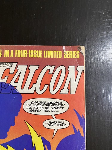 Falcon Limited Series #4 Captain America App - Rubinstein Cover 1984 VG/FN - Picture 7 of 9