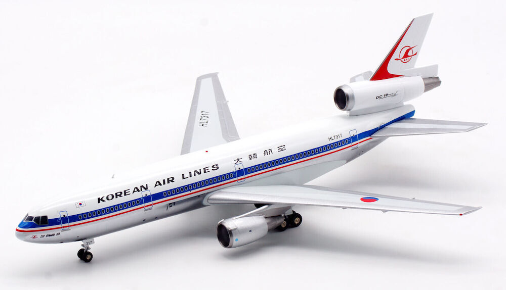 航空機・ヘリコプター AeroClassics KAL DC-10-30 HL7317 Inflight B-DC10-KAL-0122P Korean Airlines DC-10-30 HL7317