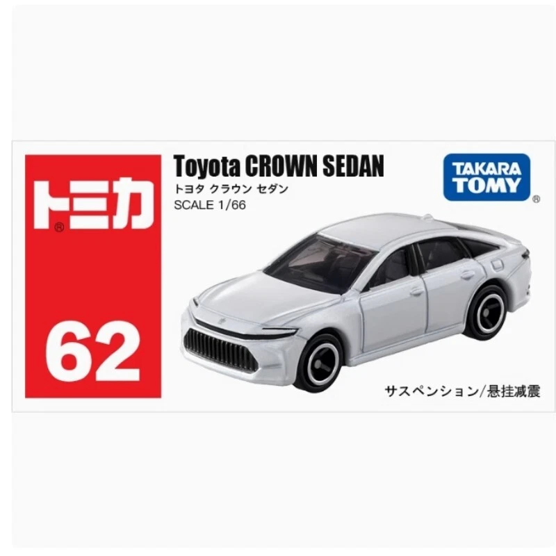 Takara Tomy Tomica 62 Toyota Crown Sedan Car Toy Model Diecast New in Box 2025 - Image 2 of 4