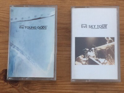 THE YOUNG GODS - TV SKY + LIVE SKY TOUR - 2 x Cassettes - Lovely Cond - Free P&P