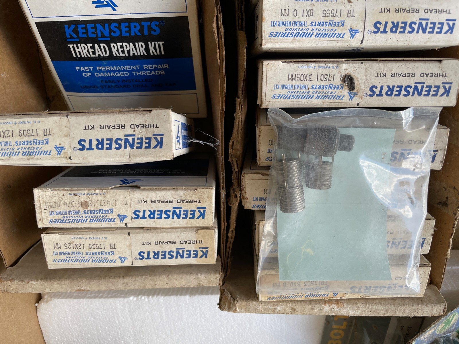 Keenserts Thread Repair 13 Kits with tool, TR17501 12X125 MM Assorted sizes eBay