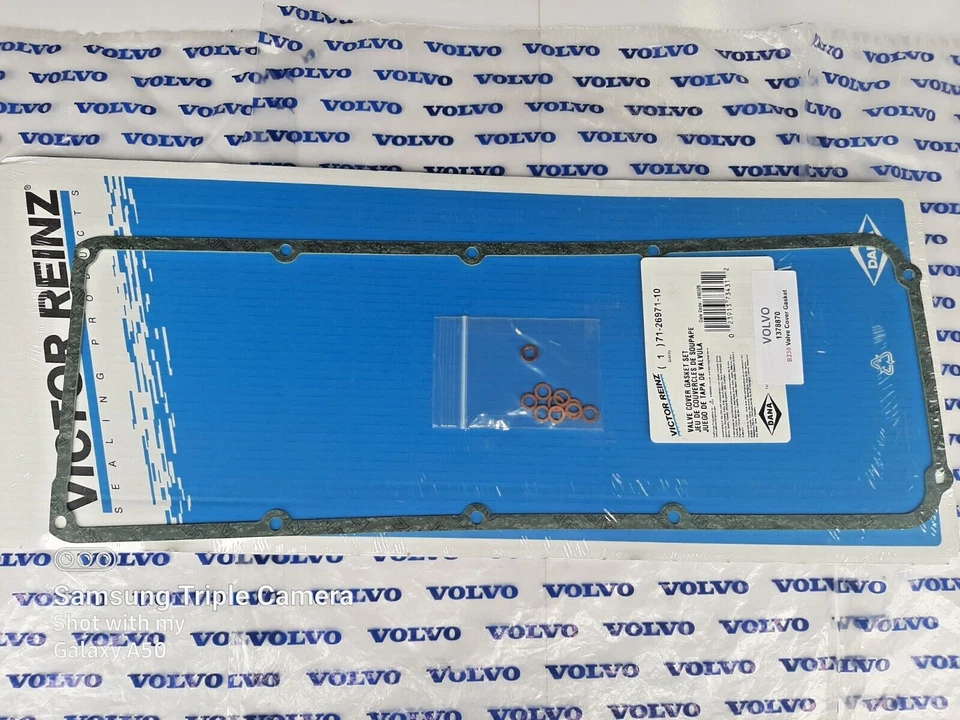 Volvo Penta B230 AQ125B - AQ131 - AQ145 - AQ151 Engines Valve Cover Gasket - Image 3 of 3