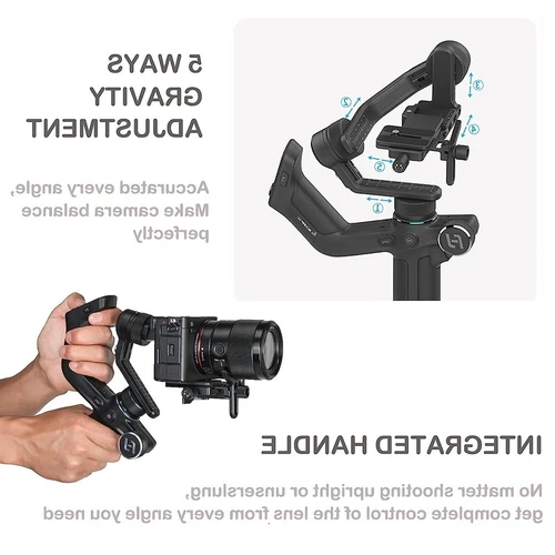 Feiyu Tech SCORP-Mini 3-Axis Camera Gimbal Stabilizer for Smartphone GoPro