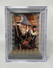 Collectible Force Pack Minifigure Display Case For Lego LOTR Gandalf