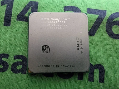 AMD Sempron 2800+ 1.6 GHz Socket 754 CPU Processor - SDA2800AIO3BA