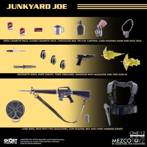 Mezco One 12 Collective Junkyard Joe sitio web exclusivo *sellado de fábrica* - Imagen 2 de 8