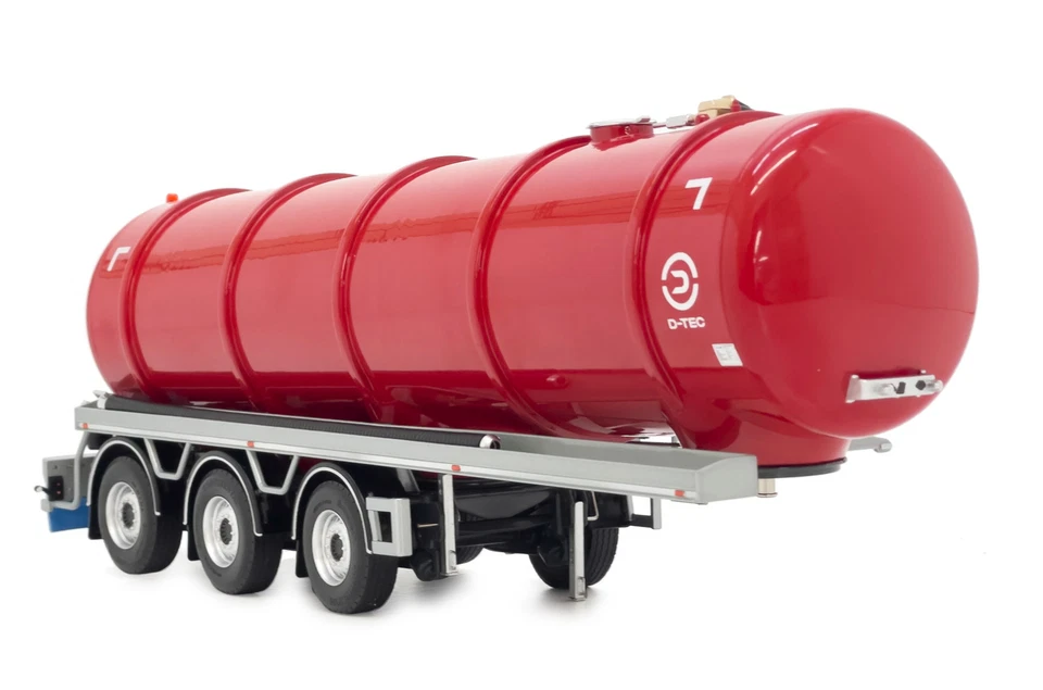 MARGE MODELS - Citerne 3 essieux D-Tec couleur rouge - 1/32 - MAR2326-01 - Photo 2/3