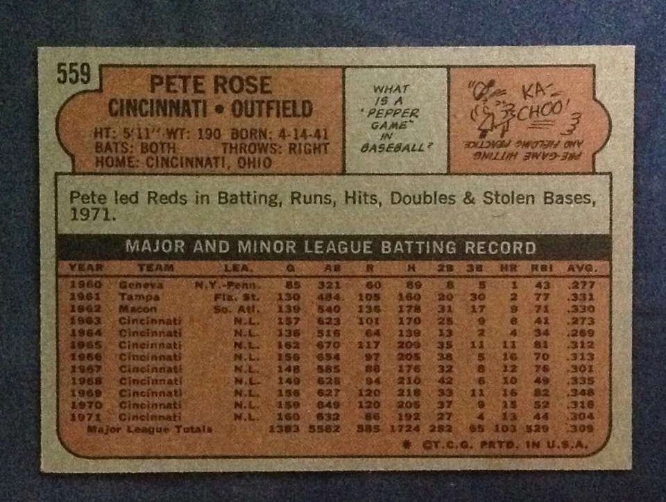 1972 Topps Pick a Card Complete your Set VG-NM-MT 367-787 W/HI NUMBERS 9/2025 - Image 2 of 2