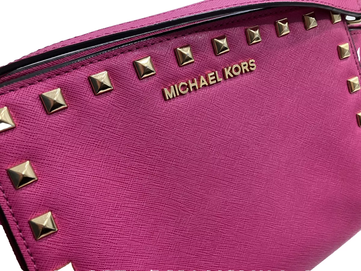 Hot pink top michael kors crossbody