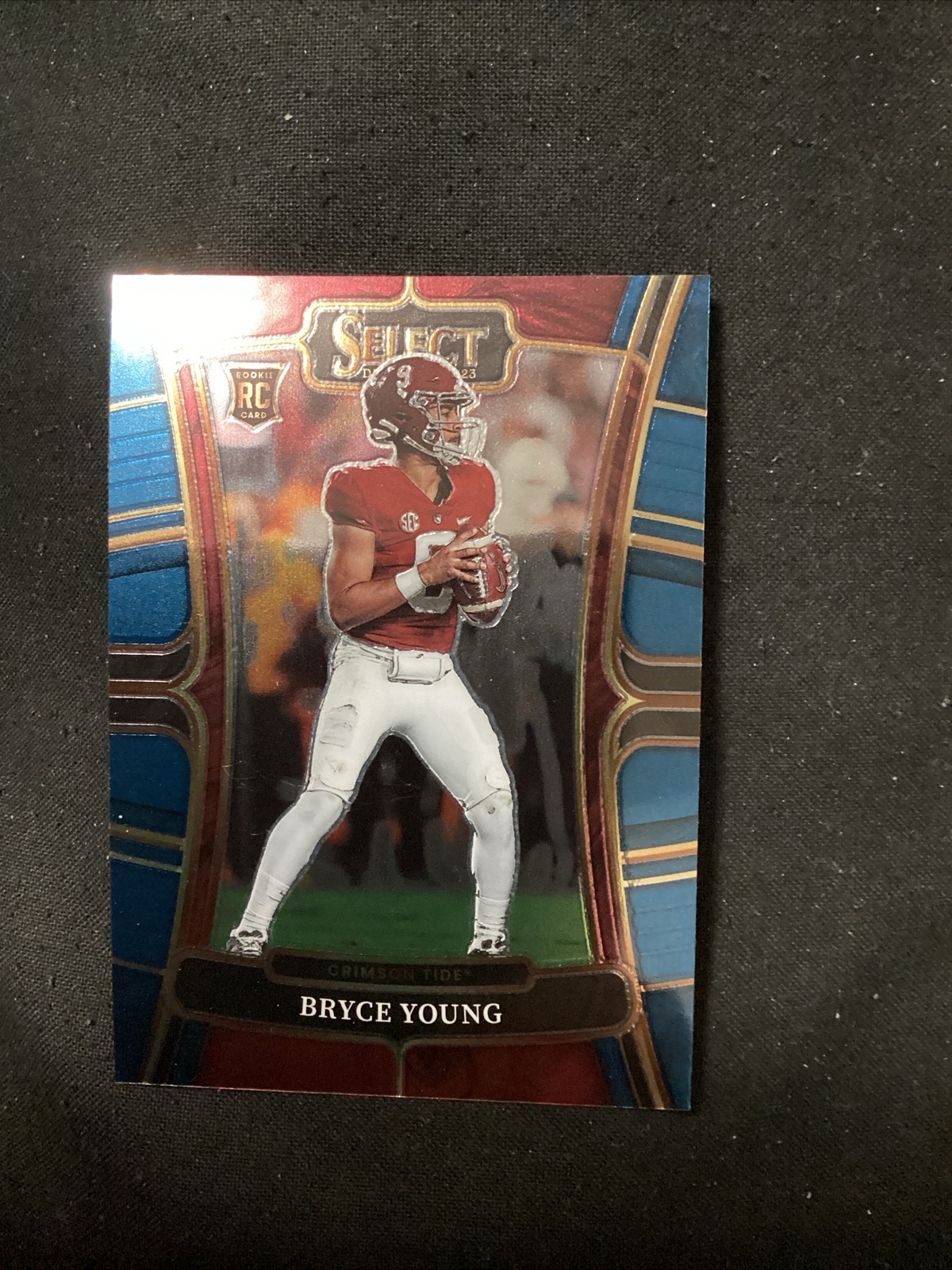 2023 Panini Select Draft Picks Bryce Young #1 Rookie Alabama             TR3