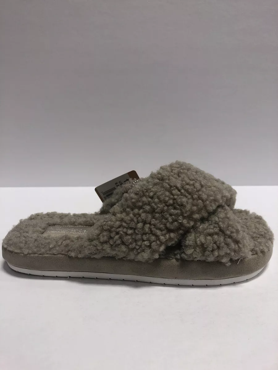 Skechers Women s Cozy Slide Taupe Slippers Size 6.5M