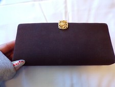 Vintage HL USA Blue Clutch Purse