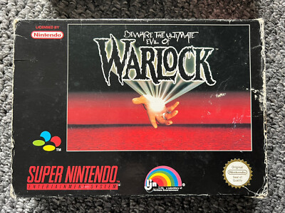 Warlock UK PAL Beware The Ultimate Evil Of Warlock For