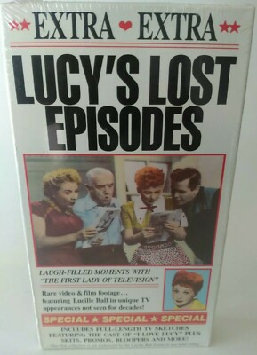 Lucys Lost Episodes (VHS, 1990) NEW SEALED