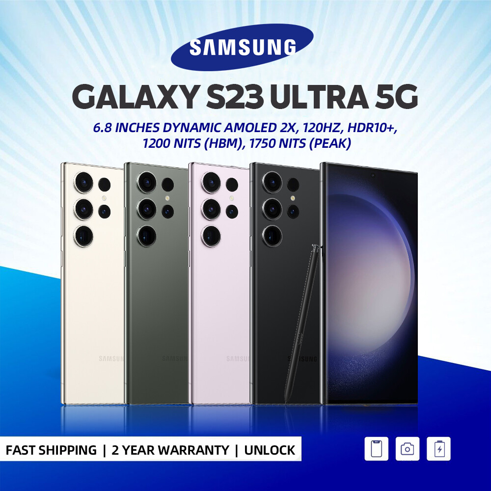 NEW SEALED Samsung Galaxy S23 Ultra 5G 256GB/512GB Factory