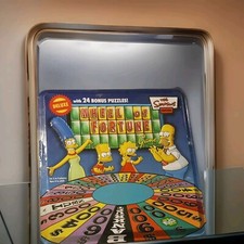 The Simpsons Wheel of Fortune Deluxe Edition With 24 Bonus Puzzles