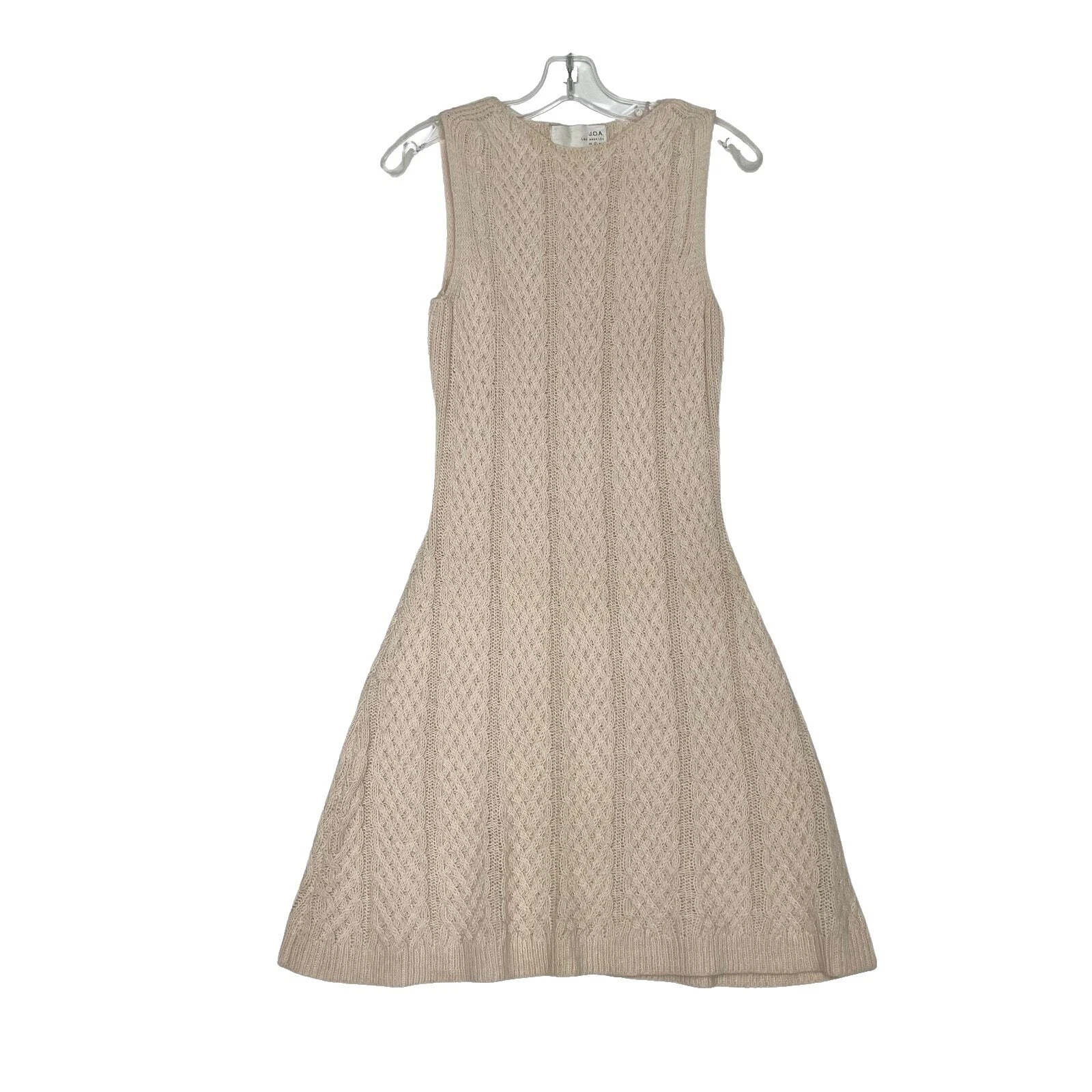 Angora Suéter Largo Rodilla Vestidos