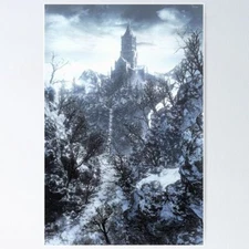 NEW! Best Design Painted World of Ariandel Wall Art Canvas Print and More Poster
