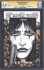 MARVELS PROJECT #1 CGC 9.9 (Not 9.8) SS / The Crow sketch by James O'Barr!