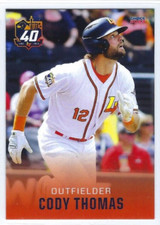 2023 Las Vegas Aviators (Triple-A Oakland Athletics) Cody Thomas