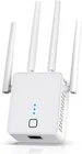 Nonser WiFi Extender 1200Mbps Dual Band 2.4G/5G Signal Booster Repeater w/Ethern