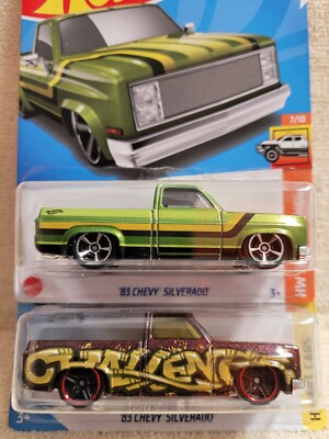 ◇3台セット◇ホットウィール '83 CHEVY SILVERADO Amazon.com