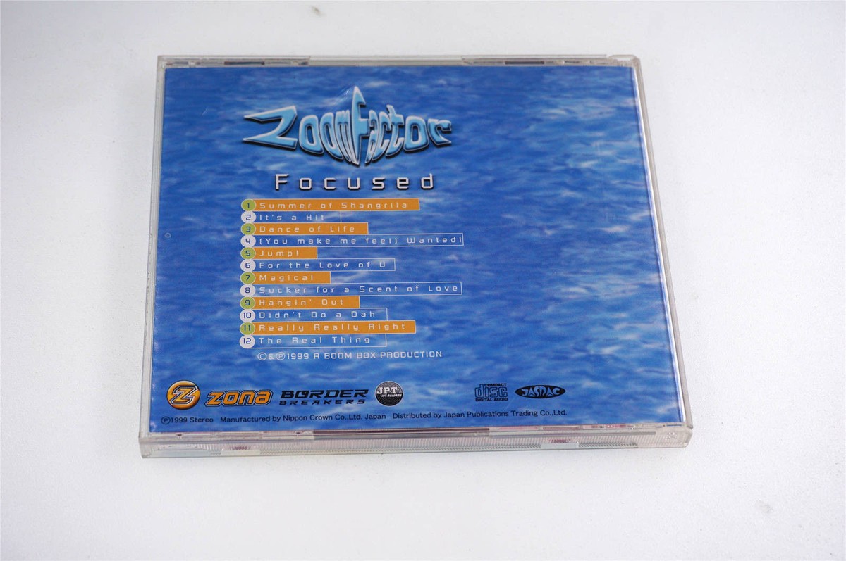 FOCUSED ZOOMFACTOR CD JAPAN OBI A3434 | eBay