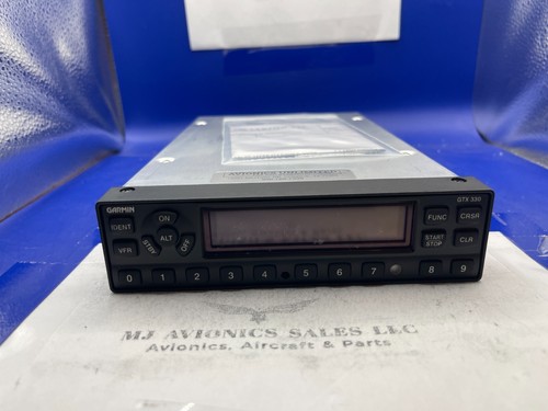 GARMIN GTX 330ES MODE S ADS-B TRANSPONDER P/N 011-00455-60 WITH FORM FAA 8130-3