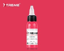 NEON PINK Xtreme Ink Premium Bright Solid Color Tattoo Pigment Made in USA