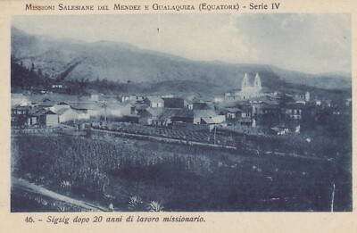 POSTCARD *27 SIGSIG ECUADOR AFTER 20 YEARS OF UNTRAVELED MISSIONARY WORK