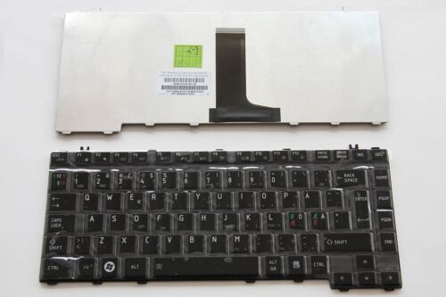 Nordic Danish Keyboard for Toshiba Satellite A300 A300D A305 A350 A355 L300 L450 - Picture 1 of 6