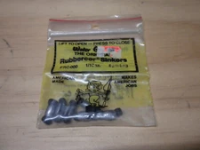 VINTAGE Lot Of 6 Water Gremlin Company Rubbercor Sinkers 1/16th OZ - Ounce