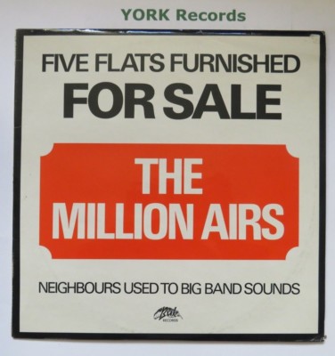 MILLION AIRS - Five Flats Furnished - Excellent Con LP Record Buk BULP 2013