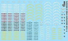 Gofer-Racing 1/24-1/25 Goodyear Tire & Fender Logos - Plastic Model Vehicle