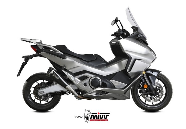 Endrohr Mivv Delta Race Schwarz Honda StäRke 750 2021 2022 2023-image