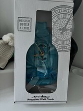 Bombay Sapphire Gin Clock In Gift Box Brand New