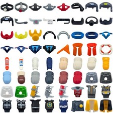 Playmobil lots of accessories for city firefighter policeman figurines