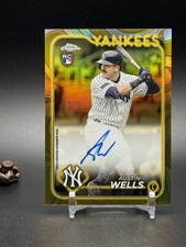 2024 Topps Gilded Collection Gold Autographs RC Austin Wells #CGA-AW /99