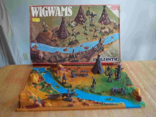 Playset Atlantic 1452 El Alamein, WWII, échelle 1/72, Occasion (pour Collectionneurs)