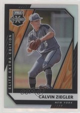 2021 Panini Elite Extra Edition Optic Holo Calvin Ziegler #46 3d5