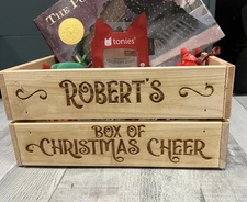 Personalized Box Of Christmas Cheer- Keep Sake Box