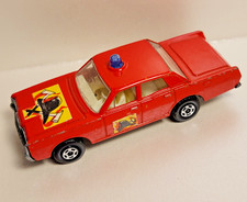 1973 Matchbox Superfast No. 59 Mercury Park Lane Fire Chief Carvintage