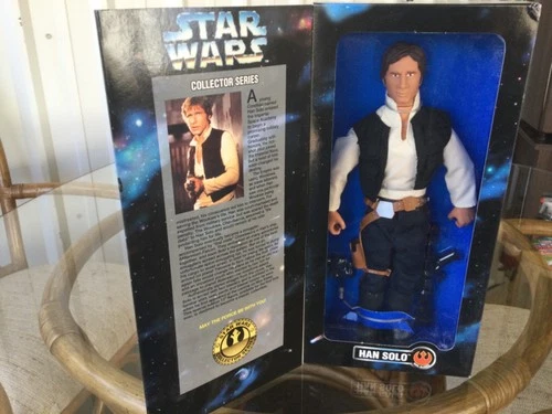 Star Wars Collector Series Han Solo 12" Action Figure 1996 Kenner New Sealed