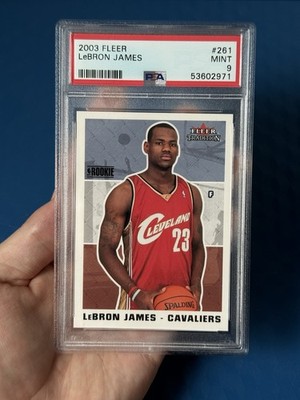 2003-04 Fleer Tradition LeBron James #261 (RC) PSA 9