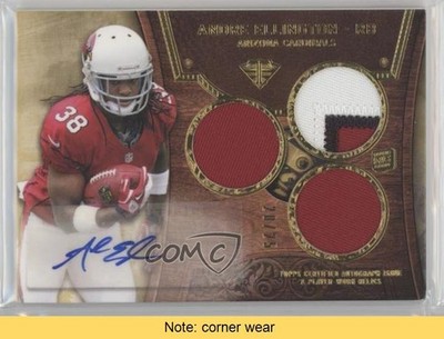 2013 Triple Threads Auto Relics Gold 20/25 Andre Ellington Rookie RC READ 9zx