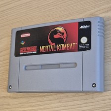 Mortal Kombat (SNES Super Nintendo Entertainment System- 1993) *CART ONLY*