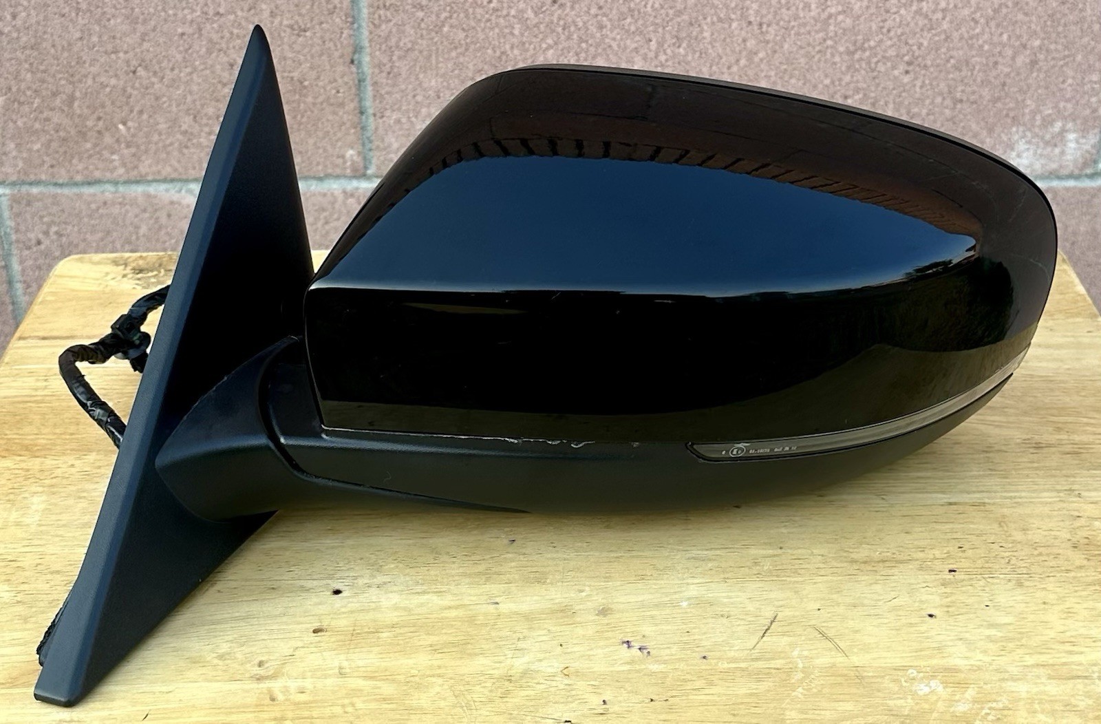 2017 Maserati Ghibli Right Passenger Side Mirror W Auto Dim Heated Black 15 Wire