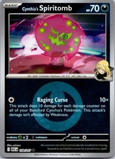 Cynthia's Spiritomb (Energy Pattern) 133/217 Ascended Heroes Reverse Holo NM