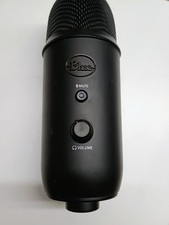 Blue Yeti Blackout USB Condenser Microphone No USB Cable Included GO1066657 