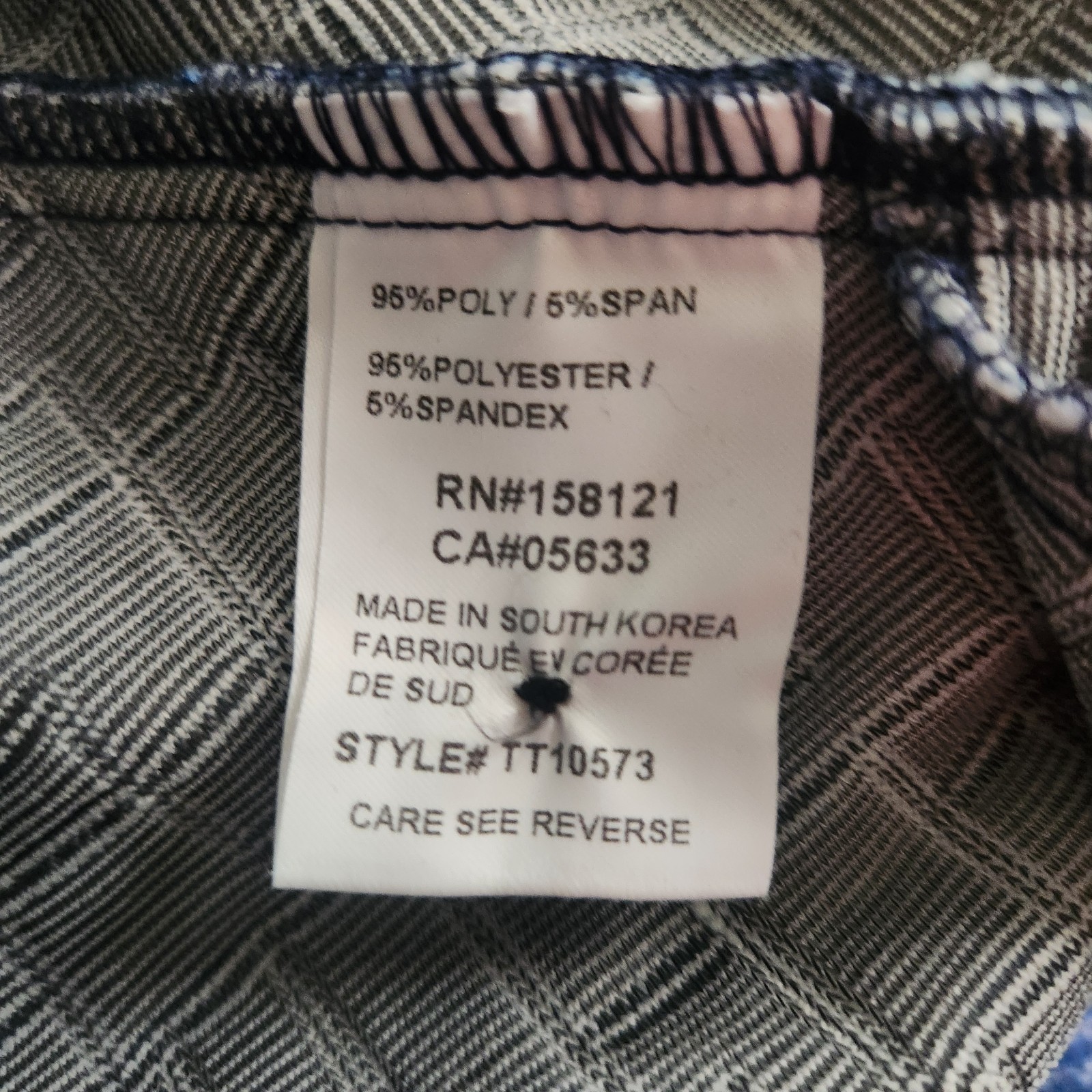 TRISHA TYLER purple patchwork button down shacket… - image 6